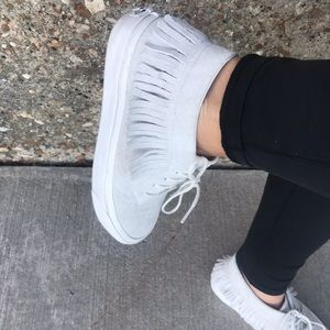 Vans fringe mid tops. Women’s size 10